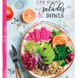 Livre Mes super salades et bowls Editions marie claire