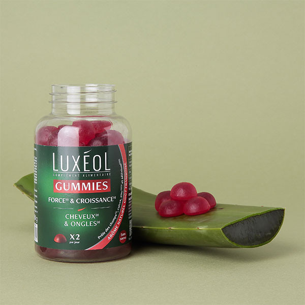 Gummies Force & Croissance Luxéol Box Cosmopolitan Routine Naturelle