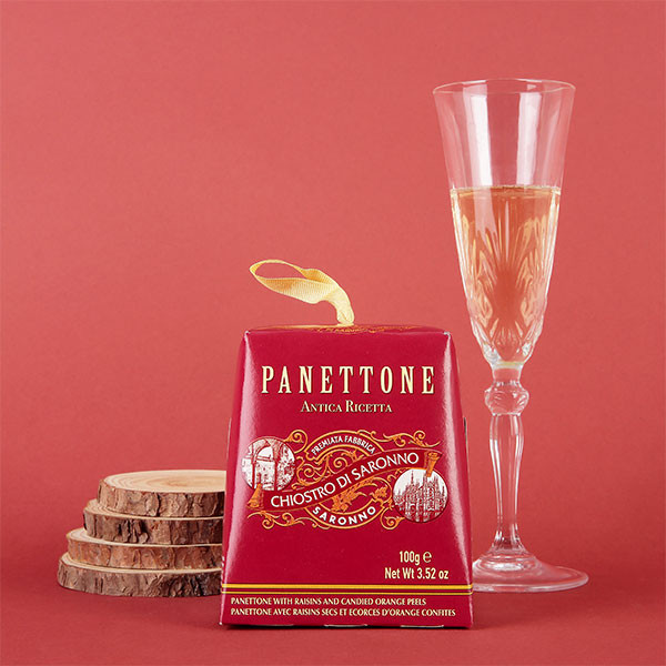 box cuisine et vins de france mini panettone elegance chiostro di saronno