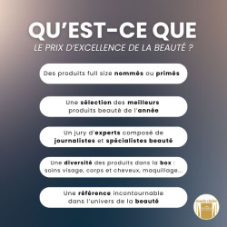 box prix d'excellence de la beauté marie claire concept