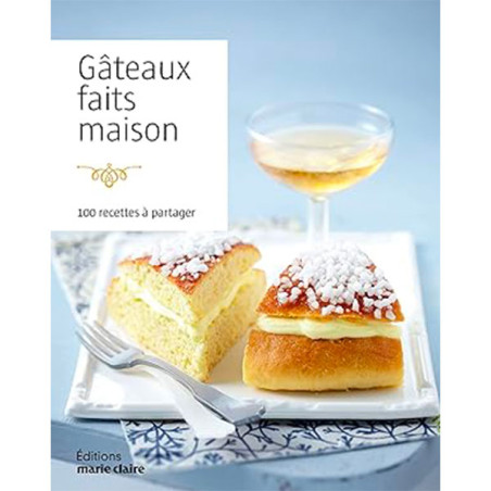 Livre Gâteaux faits maison : 100 recettes à partager