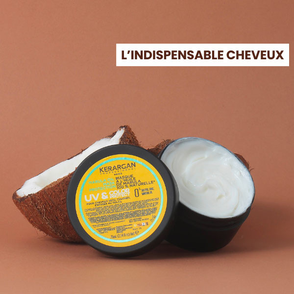 box marie claire rituel d'été masque cheveux UV kerargan