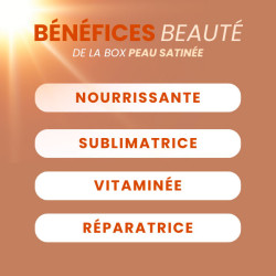 box avantages peau satinée concept