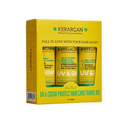kit de voyage UV et couleur à l'huile de Marula kerargan