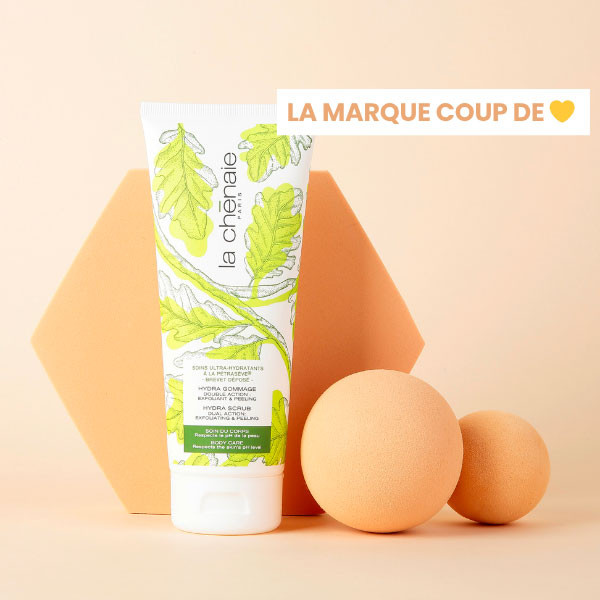 box avantages peau saine et cheveux forts hydra gommage corps la chenaie
