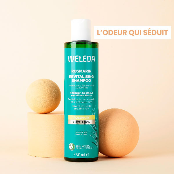 box avantages peau saine et cheveux forts shampoing revitalisant weleda