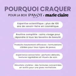 box marie claire payot concept