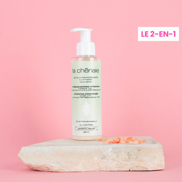 box marie claire rituel bien être après-shampoing hydratant & masque 2-en-1 la chenaie