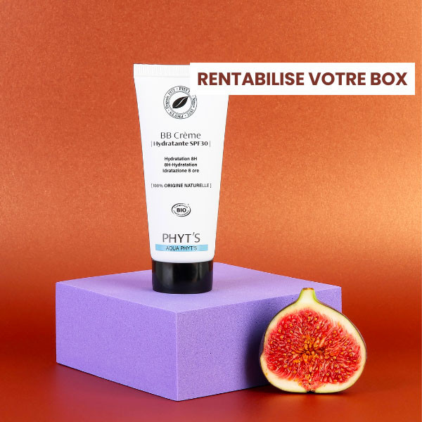 box cosmopolitan routine coup d'éclat bb crème hydratante SPF 30 phyt's