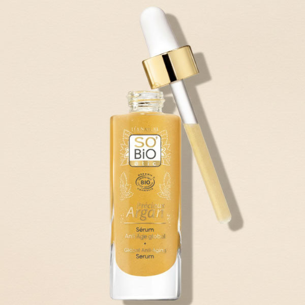 Sérum Argan anti-âge global SO'BIO etic
