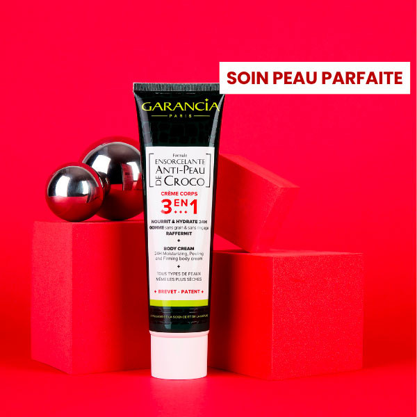 box marie claire prix d'excellence de la beauté formule ensorcelante anti-peau de croco garancia