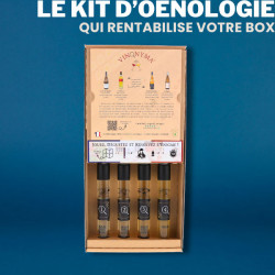 box cuisine et vins de france spéciale fêtes le kit d'oenologie qui rentabilise votre box