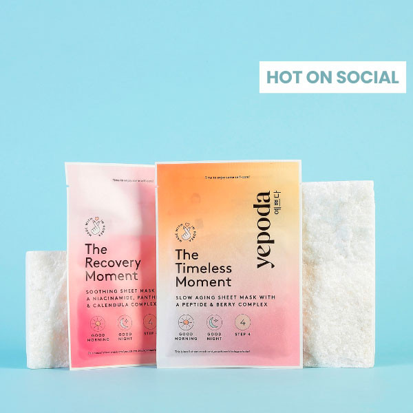 box cosmopolitan skincare coréenne masques visage yepoda