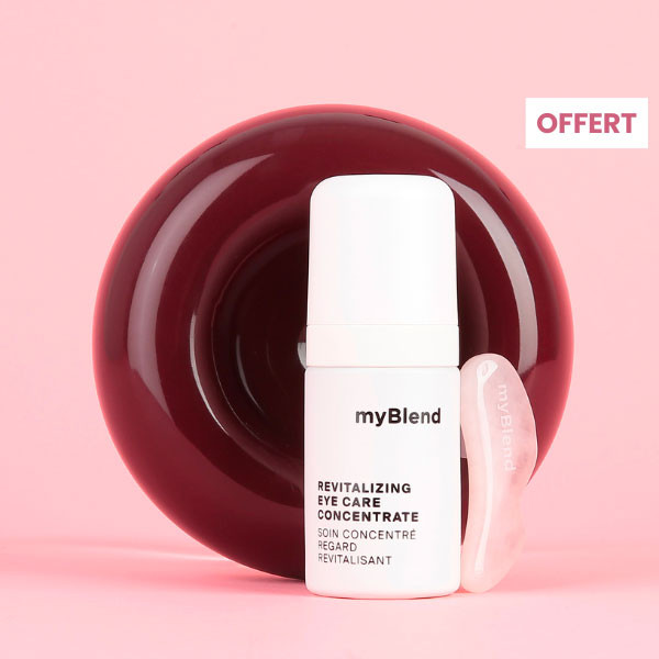 box avantages éclatante soin concentré regard revitalisant myblend