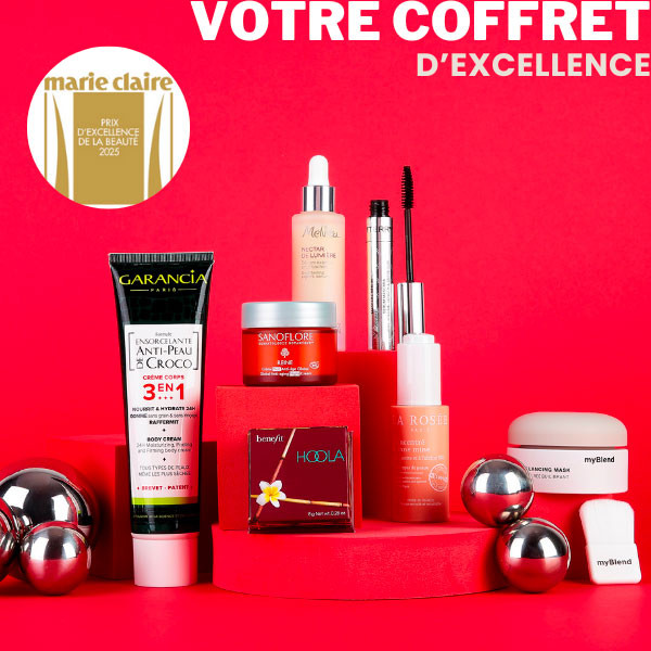 box marie claire prix d'excellence de la beauté