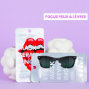 Masques en tissu yeux & lèvres