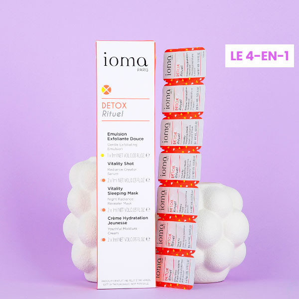 box cosmopolitan teint parfait detox rituel ioma paris