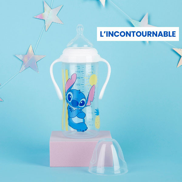 box magicmaman maman et moi biberon Stitch +6mois tigex