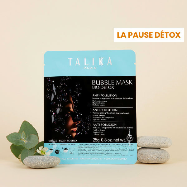 marie claire jeunesse bubble mask bio-detox talika paris
