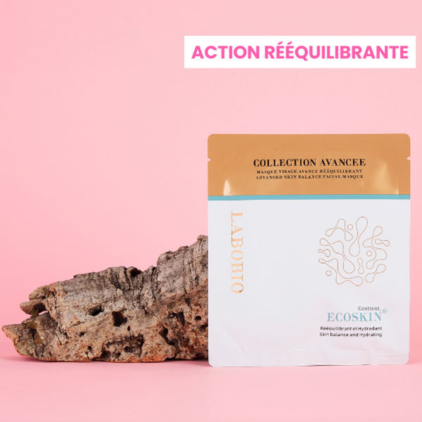 masque visage rééquilibrant labobio box cosmopolitan Skinimalist