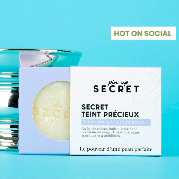 box cosmopolitan les essentiels savon nettoyant visage pin up secret