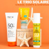 box marie claire beauté solaire le trio solaire visage, corps & cheveux