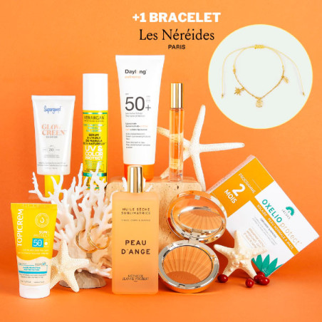 box marie claire beauté solaire avec les néréides