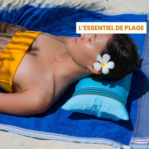 box avantages peau satinée coussin de plage simone & georges