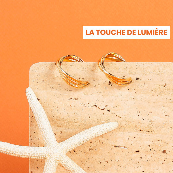 box marie claire beauté solaire boucles d'oreilles nilaï