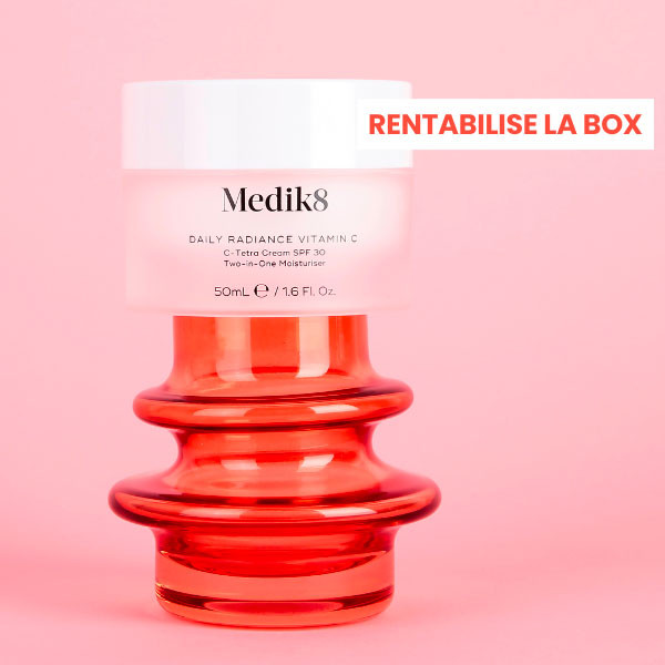 box marie claire rituel signature crème de jour daily radiance vitamin m medik8