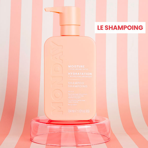 box cosmopolitan back to basics shampoing hydratant monday haircare