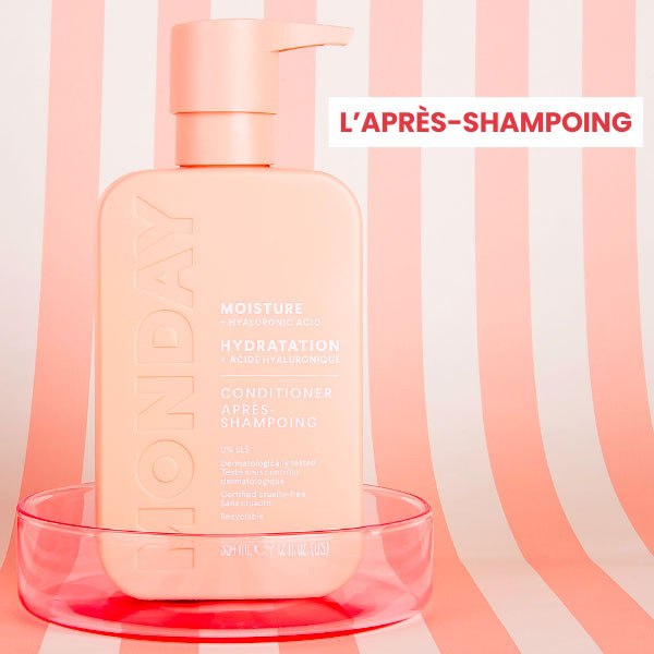box cosmopolitan back to basics après-shampoing monday haircare