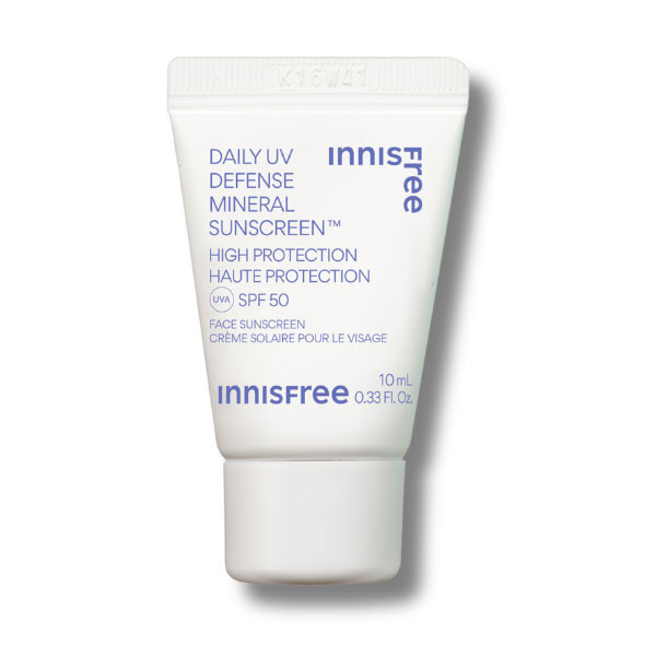 calendrier de l'avent marie claire crème solaire Daily UV SPF50 innisfree