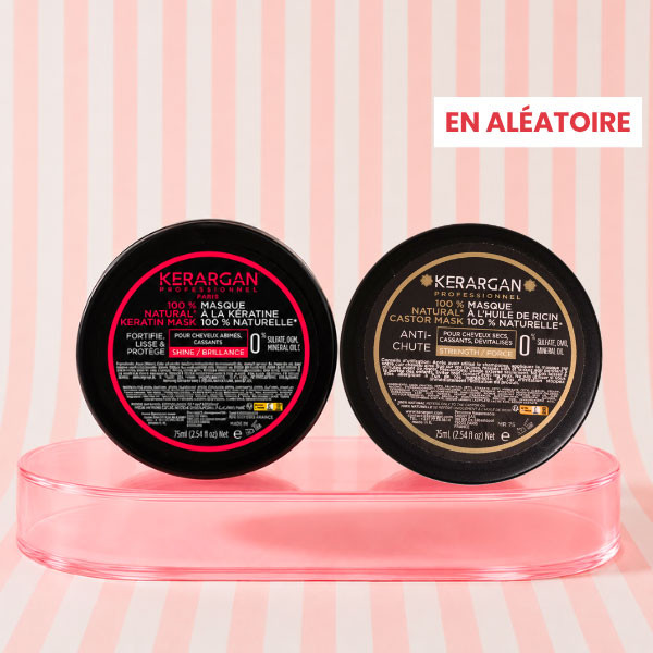 box cosmopolitan back to basics masque cheveux kératine ou ricin kerargan
