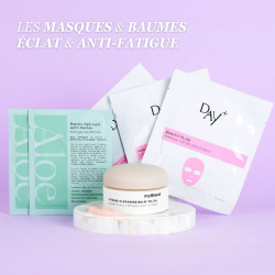 box marie claire parenthèse bien-être les masques & baumes éclat & anti-fatigue
