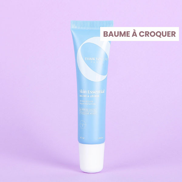 box marie claire parenthèse bien-être baume à lèvres thank you lab