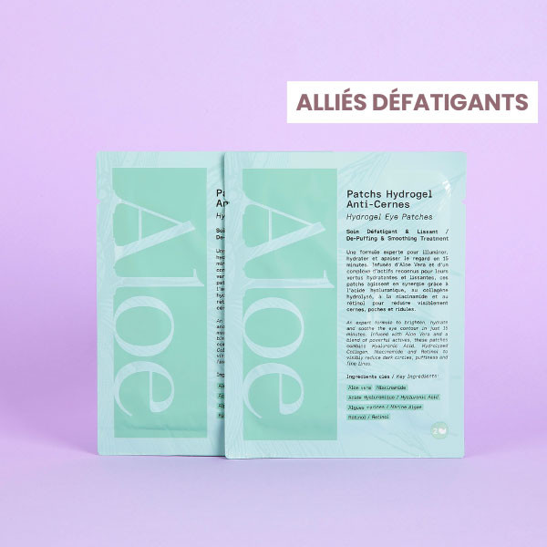 box marie claire parenthèse bien-être patchs yeux aloe