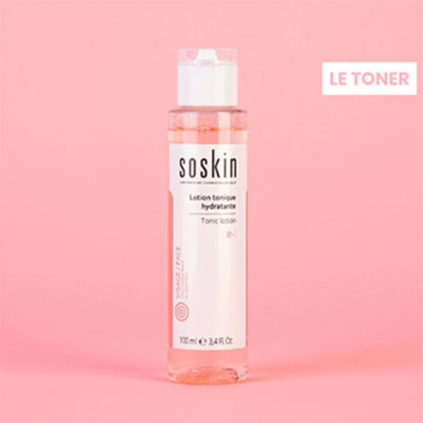 lotion tonique hydratante soskin box cosmopolitan glow therapy