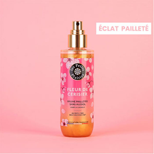 brume pailletée fleur de cerisier les petits plaisirs box cosmopolitan glow therapy