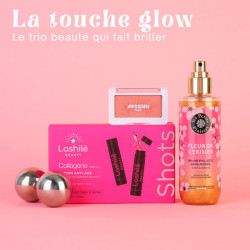 box cosmpolitan glow therapy la touche glow le trio beauté qui fait briller