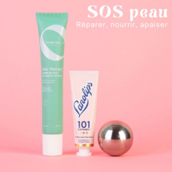 box cosmpolitan glow therapy sos peau réparer nourir apaiser