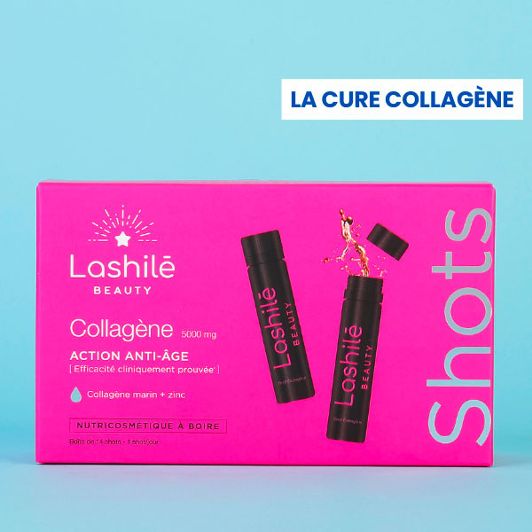 box avantages l'officine shots collagène lashilé beauty