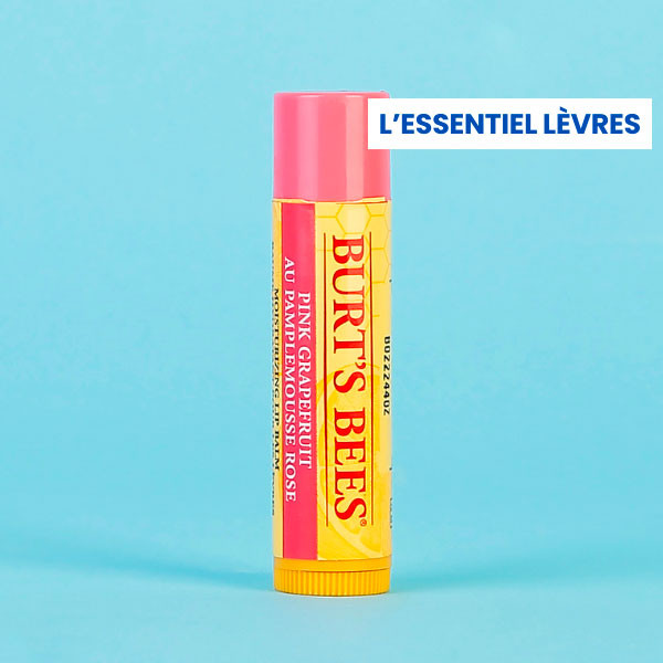 box avantages l'officine baume à lèvres au pamplemousse burt's bees