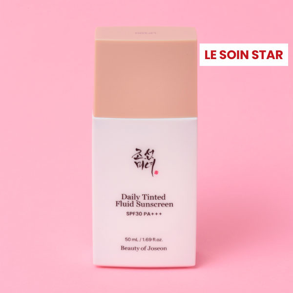 box cosmopolitan asian beauty crème solaire fluide teintée SPF30  beauty of joseon
