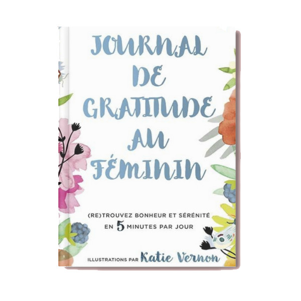Livre Journal de Gratitude au féminin