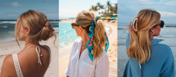 Coiffures de plage : 7 idées faciles et pratiques pour l’été