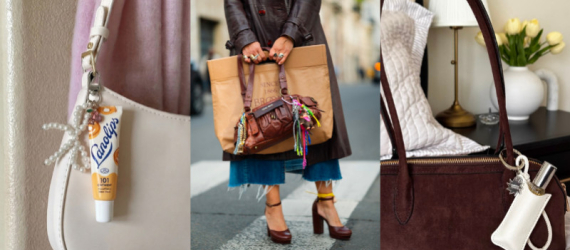 Beauty charms : pourquoi on accroche désormais ses produits beauté à son sac ?